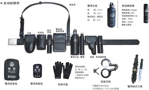 警用装备之单警装备