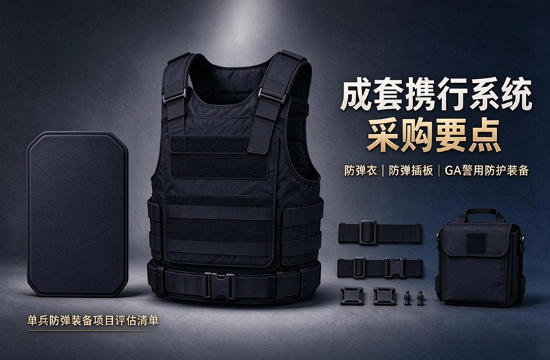 单兵防弹装备项目：成套携行系统
